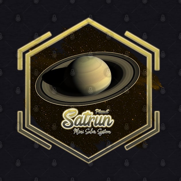 Planet Saturn: Mini Solar System by Da Vinci Feather